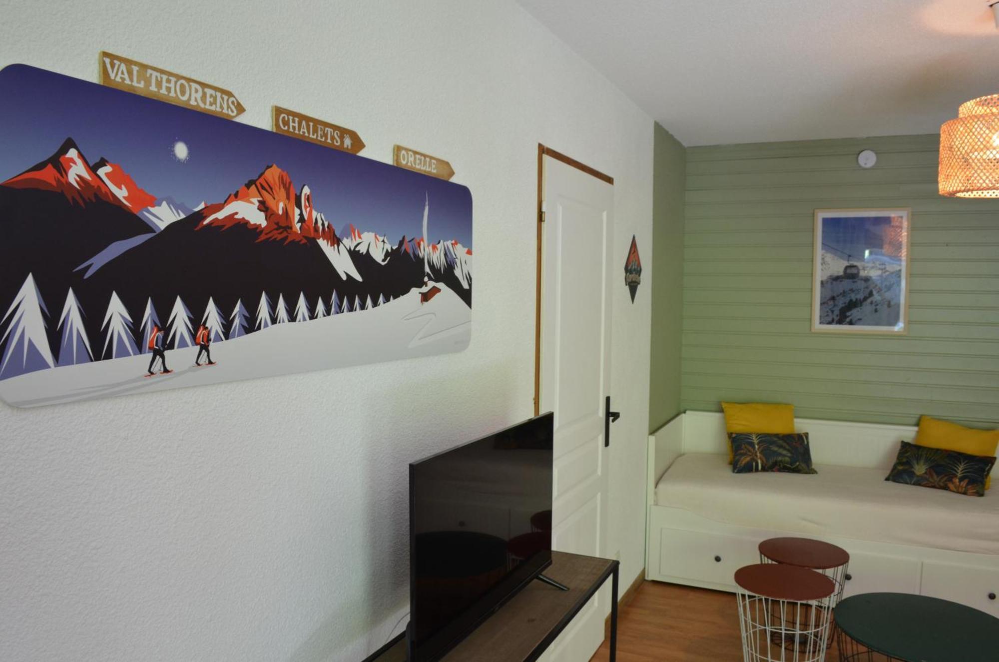 Appartements 3 Vallees, Piscine Et Sauna Orelle Zewnętrze zdjęcie