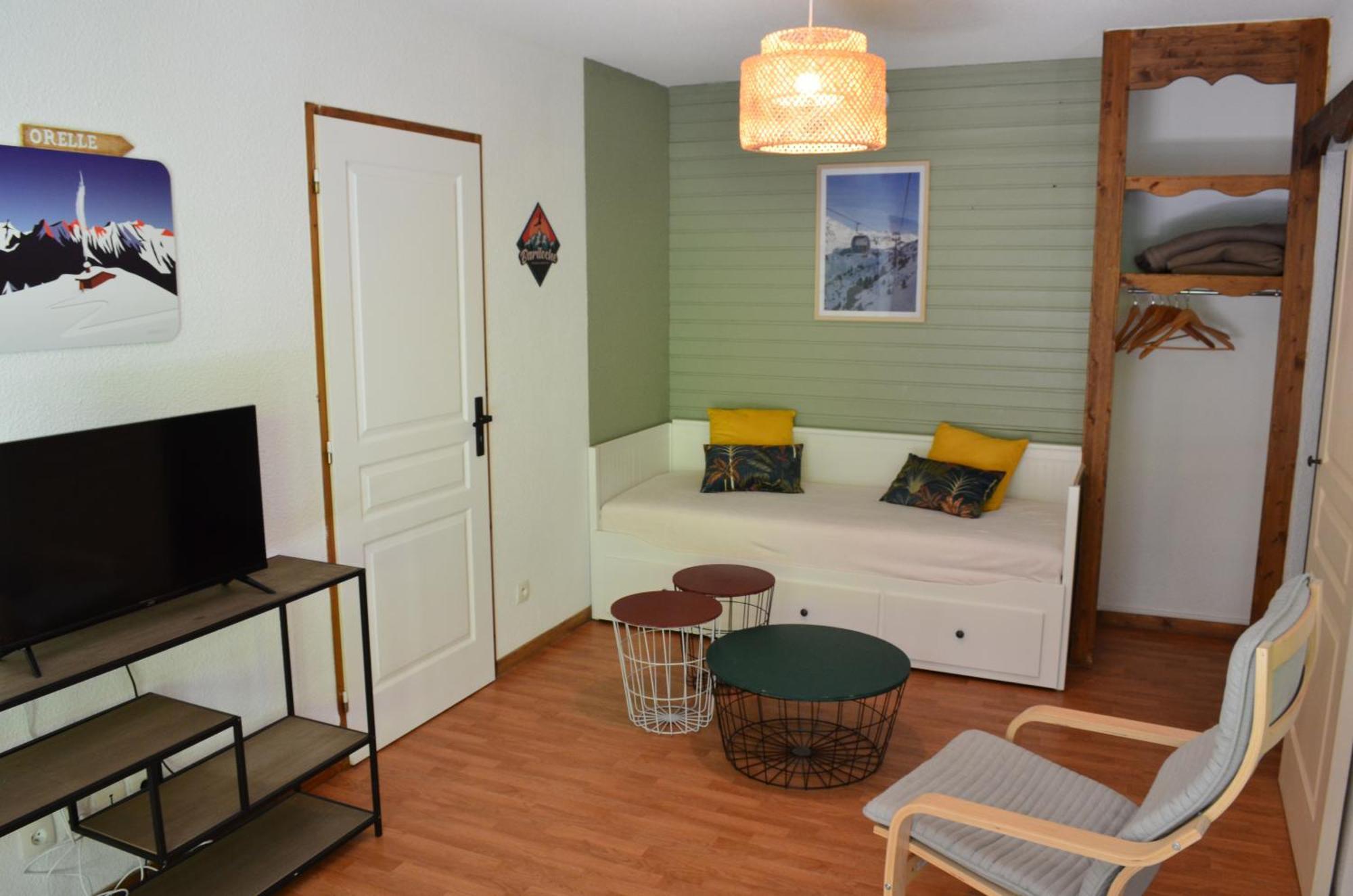 Appartements 3 Vallees, Piscine Et Sauna Orelle Zewnętrze zdjęcie